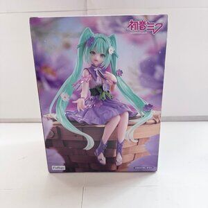 Hatsune Miku  Flower Fairy Cosmos Purple Noodle Stopper Figure